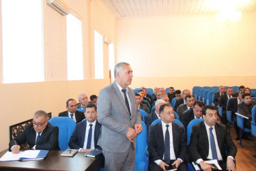 Goranboy rayon İcra Hakimiyyəti başçısı yanında Şuranın növbəti iclası keçirildi