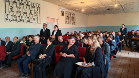 Goranboyda növbəti səyyar qəbul Qaradağlı kəndində keçirildi