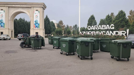 Goranboyda Mənzil-Kommunal Təsərrüfatı İstehsalat Birliyinin maddi-texniki bazası gücləndirilir