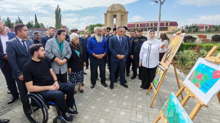 Goranboyda “27 Sentyabr – Anım Günü” ilə bağlı ümumrayon tədbiri keçirildi