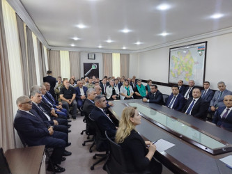 Goranboyda Dövlət Suverenliyi Günü ilə bağlı tədbir keçirildi