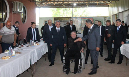 “Konstitusiya və Suverenlik İli” tədbirləri çərçivəsində, “27 sentyabr-Anım Günü” ərəfəsində Goranlı kəndində şəhid ailələri ilə görüş keçirildi