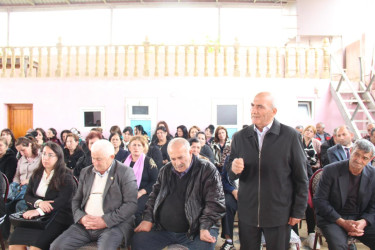 Xoylu kəndində səyyar qəbul keçirildi
